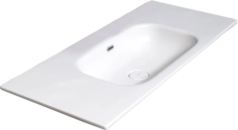 Раковина - столешница Armadi Art Vallessi 80 белый матовый 838-080-W - 0