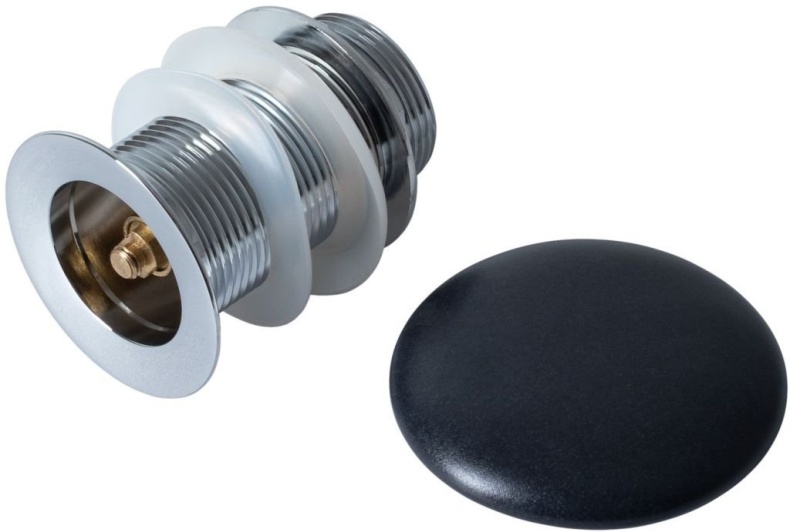 Донный клапан для раковины Allen Brau Fantasy черный матовый 5.11001.31 - 0