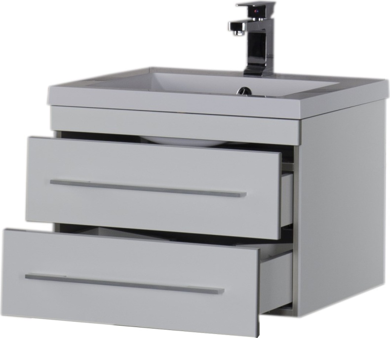 Мебель для ванной Aquanet Верона 58 подвесная белая 176667 - 3