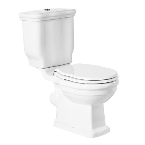 Чаша для унитаза-компакта BelBagno Boheme белый  BB115CPR - 1