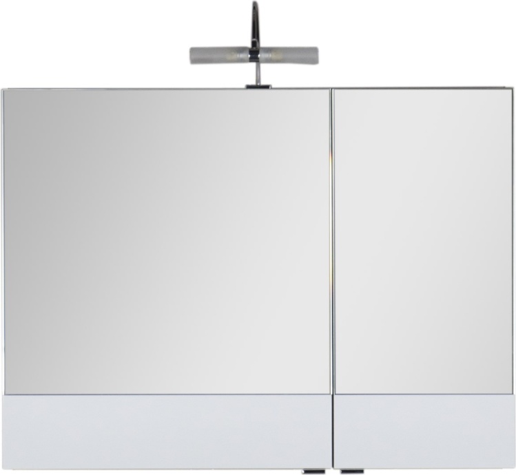 Мебель для ванной Aquanet Верона 90 белая, 1 ящик, 2 двери - 10