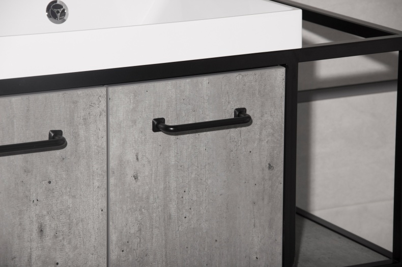 Тумба для комплекта Style Line Лофт 80/100 бетон ЛС-000010021 - 5