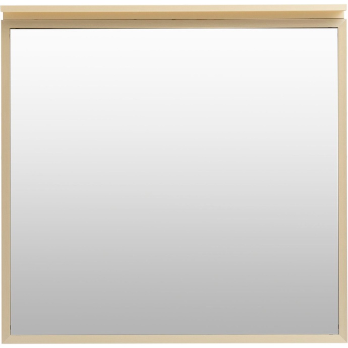 Зеркало Allen Brau Priority 80х75 с подсветкой латунь матовый 1.31015.03 - 0