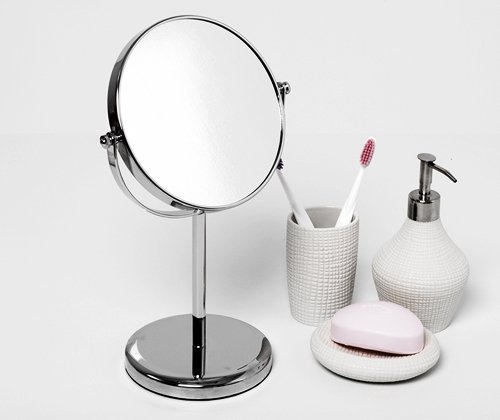 Косметическое зеркало Wasserkraft K-1003 двухстороннее - 1