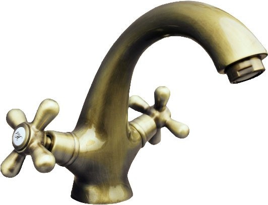Смеситель для раковины Rav Slezak Morava бронза  MK128.5SM - 0