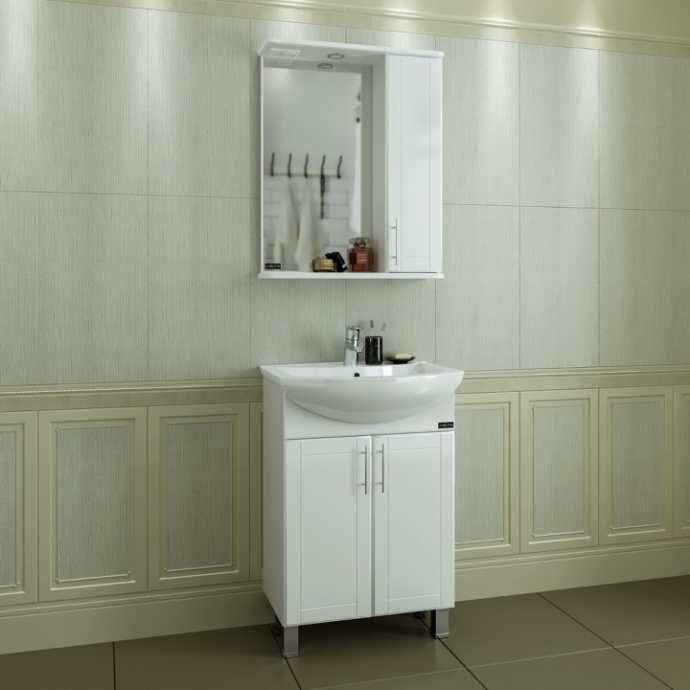 Комплект мебели Санта Дублин 60 белый - 0