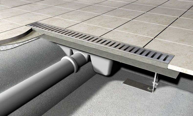 Душевой лоток AlcaPlast APZ1 1050 с опорами APZ1-1050 - 2