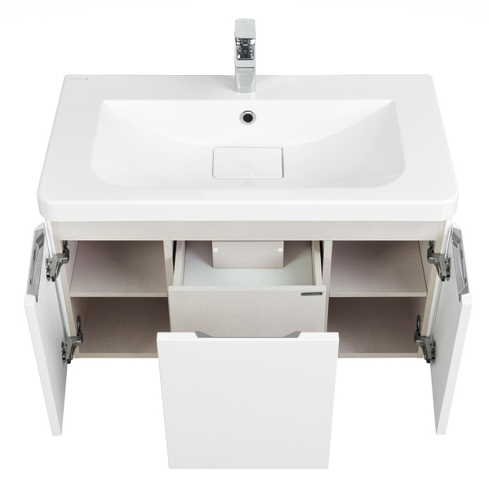 Комплект мебели Aquaton Шерилл 85 белый - 4