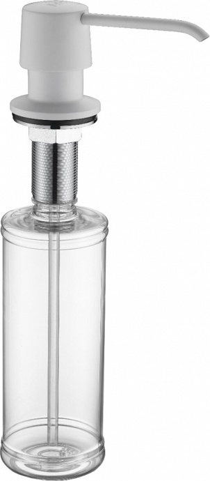 Дозатор для жидкого мыла Paulmark Saube белый матовый D001-431 - 0