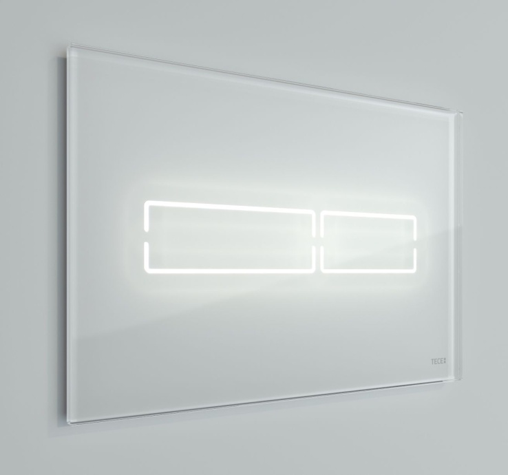 Кнопка смыва TECE Lux Mini 9240960 сенсорная белая - 2