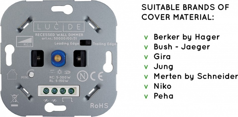 Диммер Lucide 50000/00/31 - 1