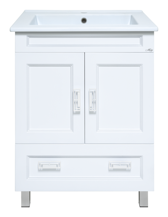 Тумба с раковиной Misty Дива 75 белый - 0