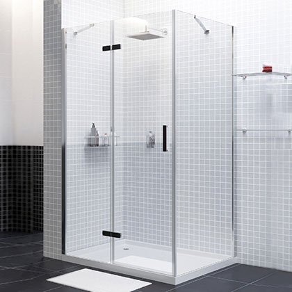 Душевой уголок Wasserkraft Aller Black 10H07LB 120x90 см 10H07LBLACK - 0