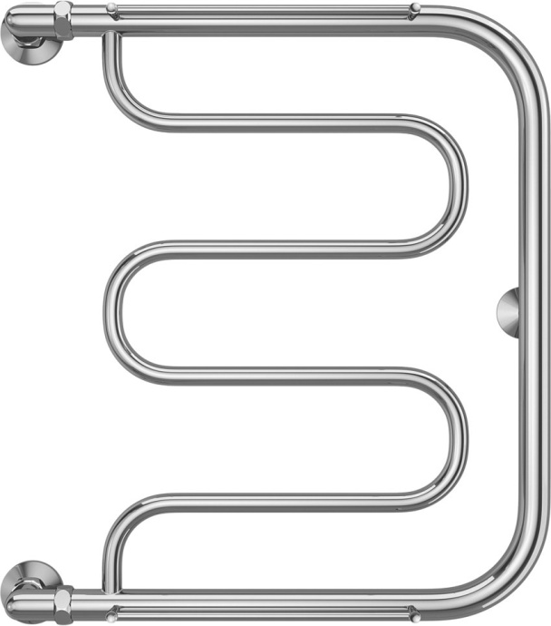 Водяной полотенцесушитель Terminus Фокстрот 500x600 Хром 4620768881299 - 0