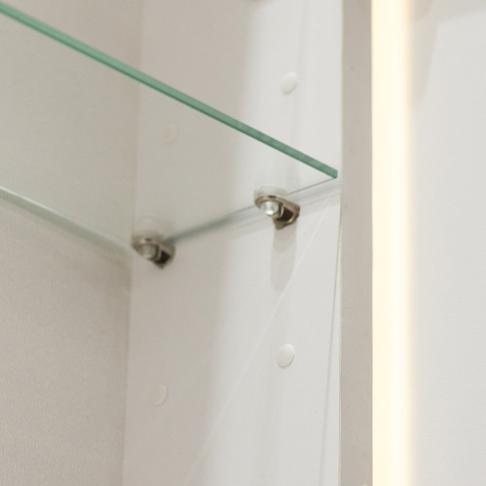 Зеркало-шкаф BelBagno Spc 60х80 белый  SPC-MAR-600/800-1A-LED-TCH - 3