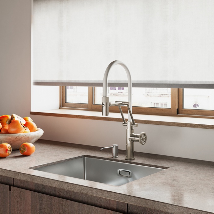 Смеситель для кухни с гибким изливом GRABNFLi05 - 1