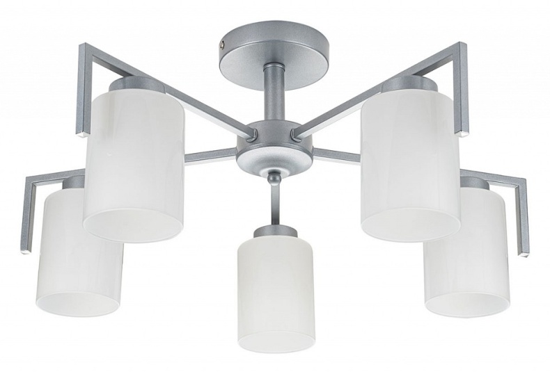 Люстра на штанге Escada Style 1142/5P Silver - 0