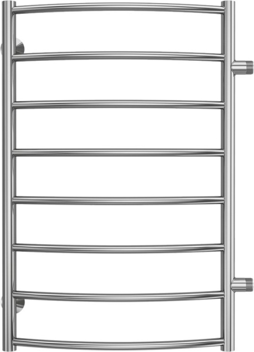 Водяной полотенцесушитель Terminus Классик П8 500x800 Хром боковое подключение 4670078530257 - 0