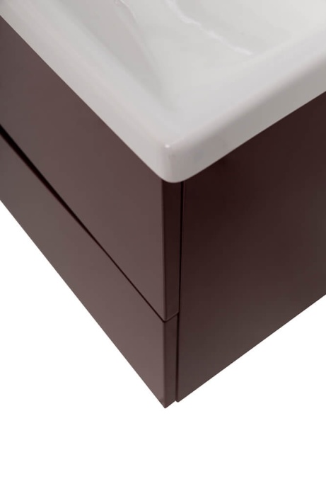 Комплект мебели BelBagno Marino-Cer 80 бордовый  - 6