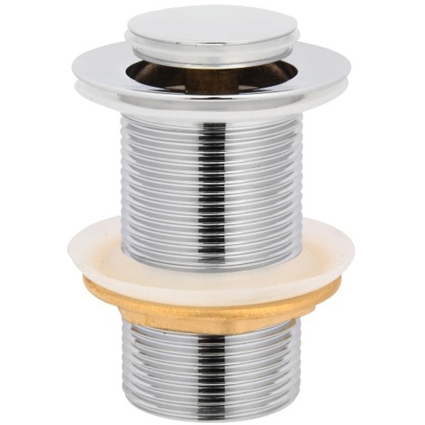 Донный клапан для раковины Ceramalux хром  RD014 - 0