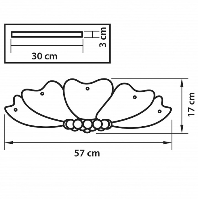 Накладной светильник Lightstar Lobo 804020 - 1