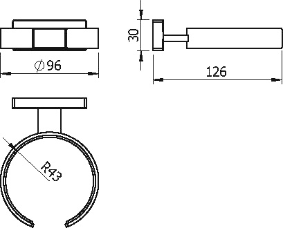 Держатель для фена Langberger Alster 10991A - 1