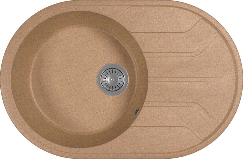 Мойка Лиана 760, терракота СМс 29.020.C0760.406 - 0