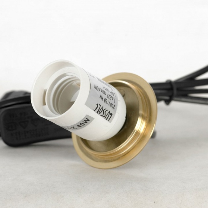 Настольная лампа декоративная Lussole Cleburne LSP-0611 - 4