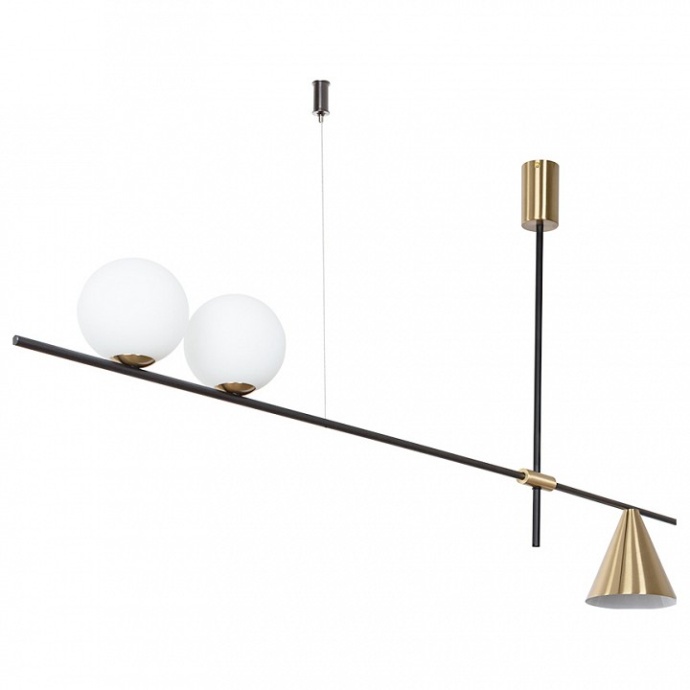 Подвесная люстра Arte Lamp Jacob A7029PL-3BK - 0