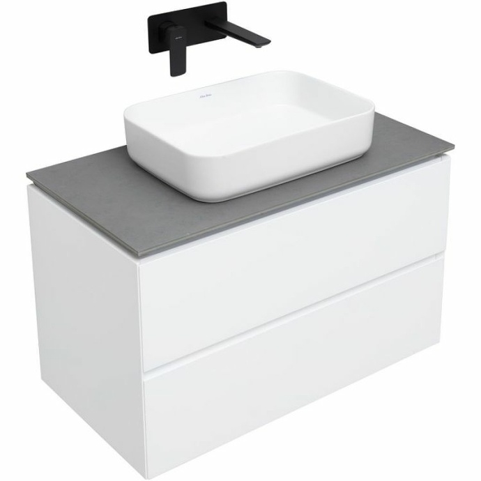 Тумба под раковину Allen Brau Infinity 85 белый матовый 1.21001.WM - 9