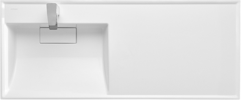 Раковина мебельная Aquaton Лондри 120 L на стиральную машину белый 1A72843KLH01L - 1