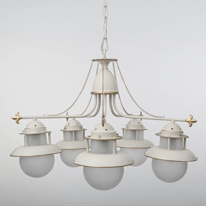 Подвесная люстра Abrasax Ursula L.9201-5CREAM/G - 1