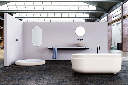 Ванна из литьевого мрамора Kolpa San Boul 165х85 белая 591560 - 2