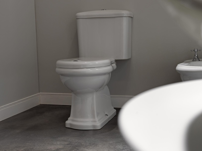 Унитаз-компакт Kerasan Retro 101301 горизонтальный выпуск - 4