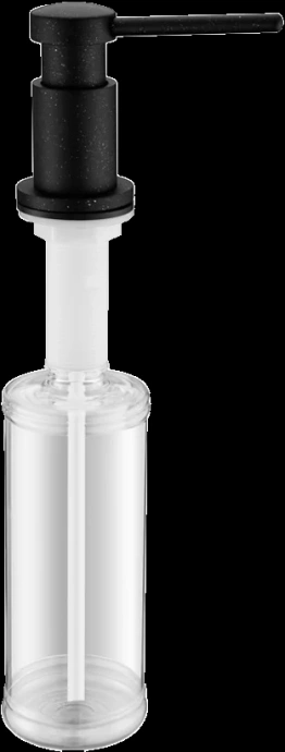 Дозатор для кухонной мойки Paulmark Brevit черный матовый D005-418 - 0