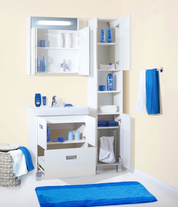 Зеркало-шкаф Бриклаер Палермо 74 4627125413032 - 2