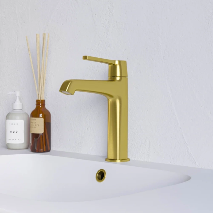 Смеситель для раковины RGW Shower Panels золото 511405301-06 - 1