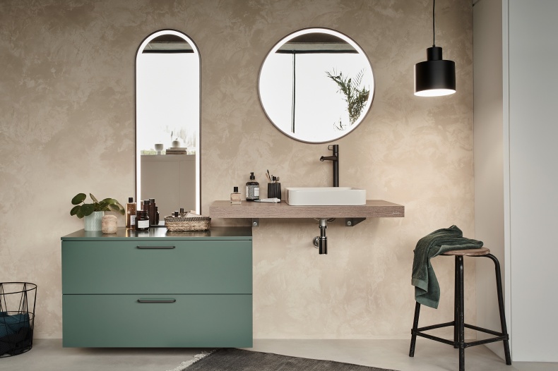 Зеркало Jacob Delafon Odeon Rive Gauche EB1456-NF 90 см с подсветкой - 1