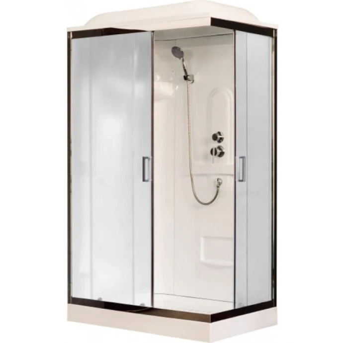 Душевая кабина Royal Bath HP 120х80 L профиль хром стекло матовое RB8120HP1-M-CH-L - 0