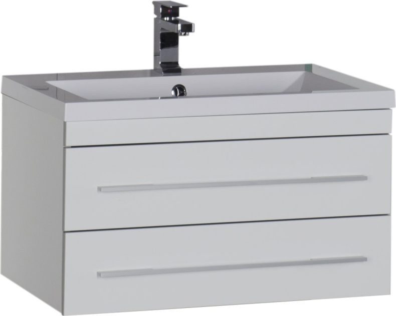 Мебель для ванной Aquanet Верона 75 подвесная белая 176669 - 0