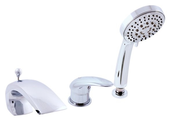 Смеситель для ванны Rav Slezak Dunai хром  D472.5S - 0