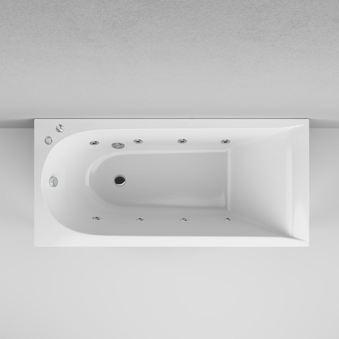 Акриловая ванна AM.PM Spirit V2.0 150x70, с гидромассажем W72W-150-070W1D - 3