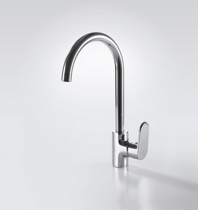 Смеситель Bravat Pure F7105161C для кухонной мойки - 1