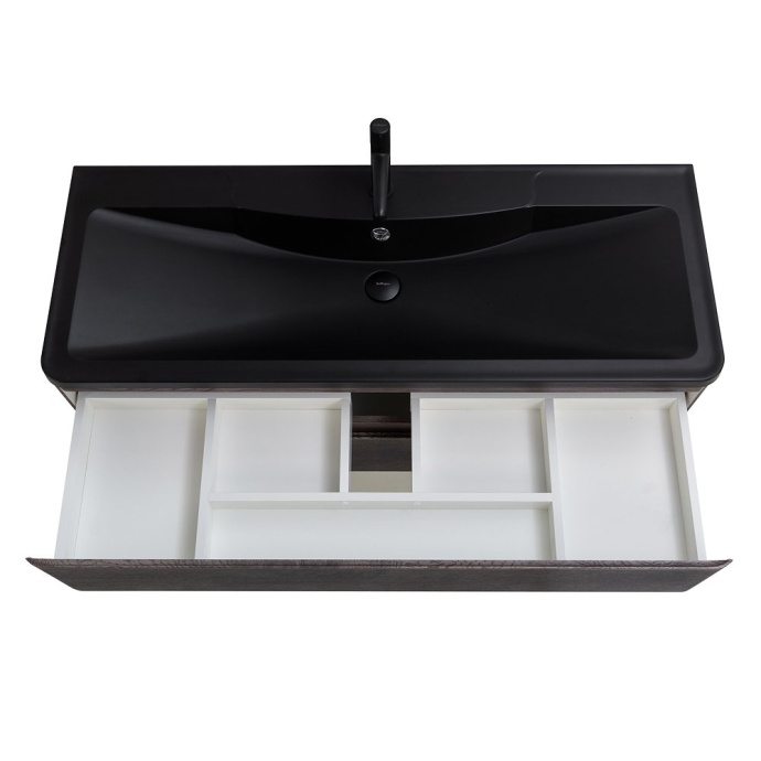 Тумба с раковиной BelBagno Albano 120 темное дерево - 5