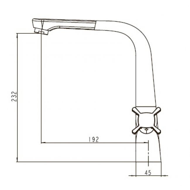 Смеситель Kaiser Cuatro 58033 для кухонной мойки - 1