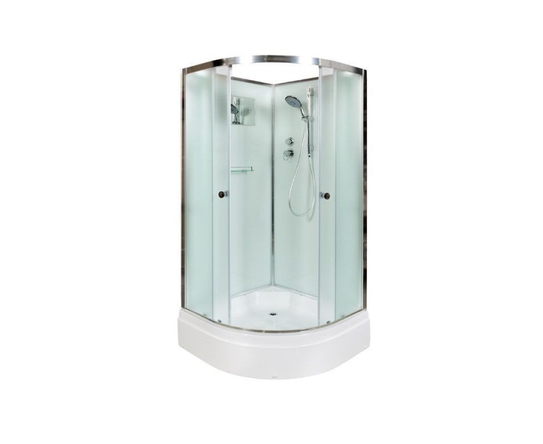Душевая кабина Deto 100х100 без крыши  D271 - 0