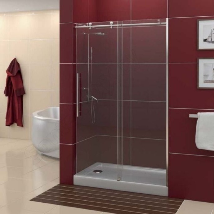 Душевая дверь в нишу Good Door Puerta WTW-130-C-CH ПУ00006 - 0