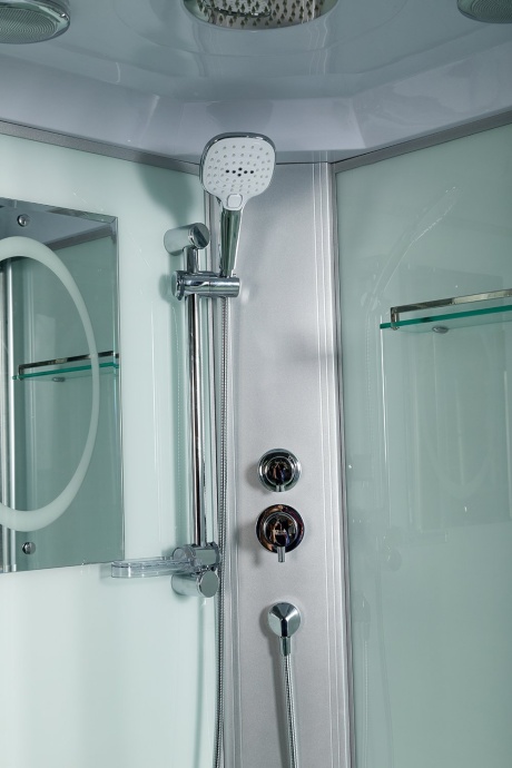 Душевая кабина Weltwasser WW500 WERRA 902 90х90 хром  10000003226 - 4