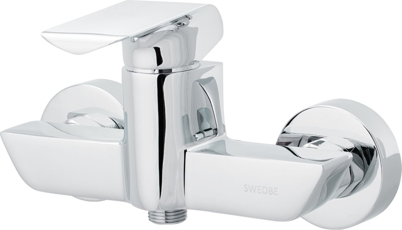 Смеситель для душа Swedbe Iris хром  2220 - 2