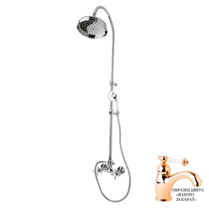 Душевая стойка Cezares Nostalgia CD 03/24-M NOSTALGIA-CD-03/24-M - 0